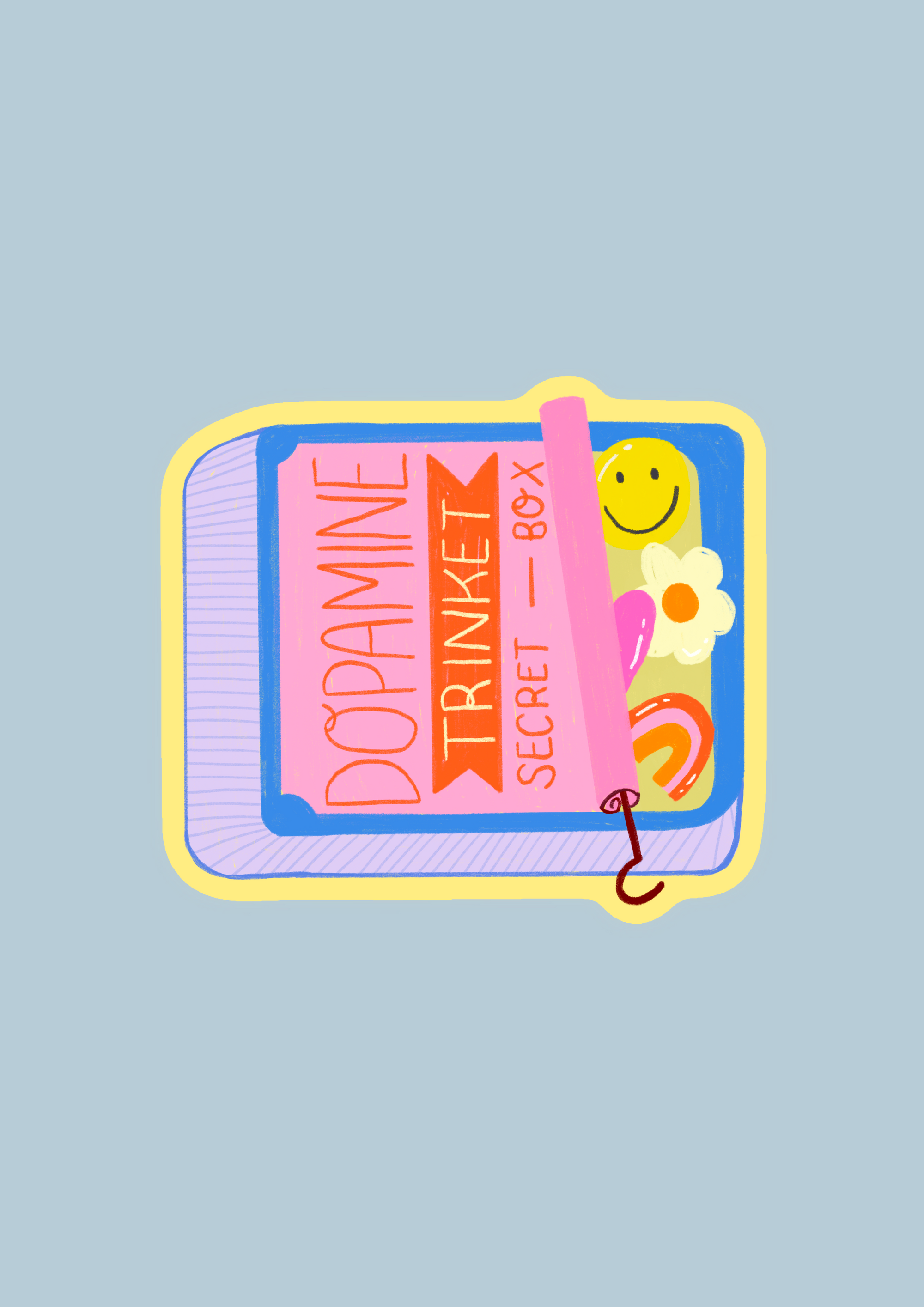 Sticker dopamine trinket 😊