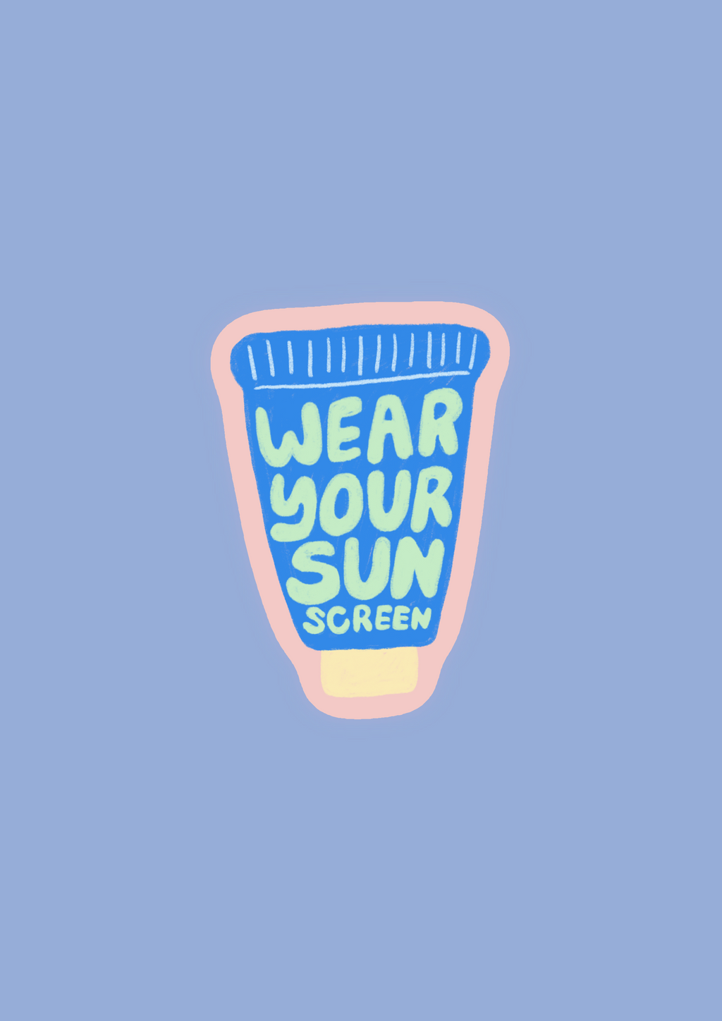 Sticker sunscreen ☀️