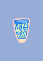 Sticker sunscreen ☀️