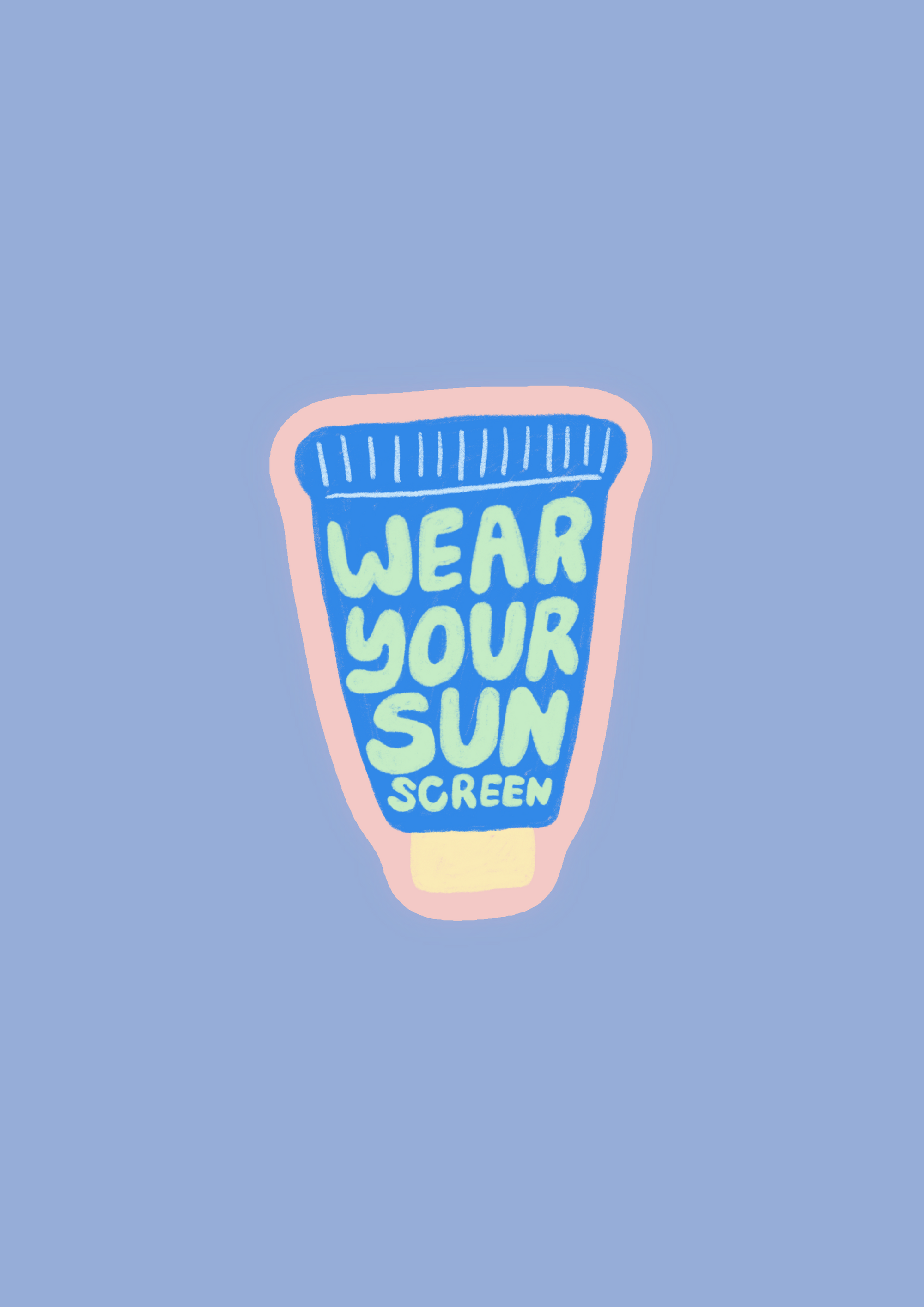 Sticker sunscreen ☀️