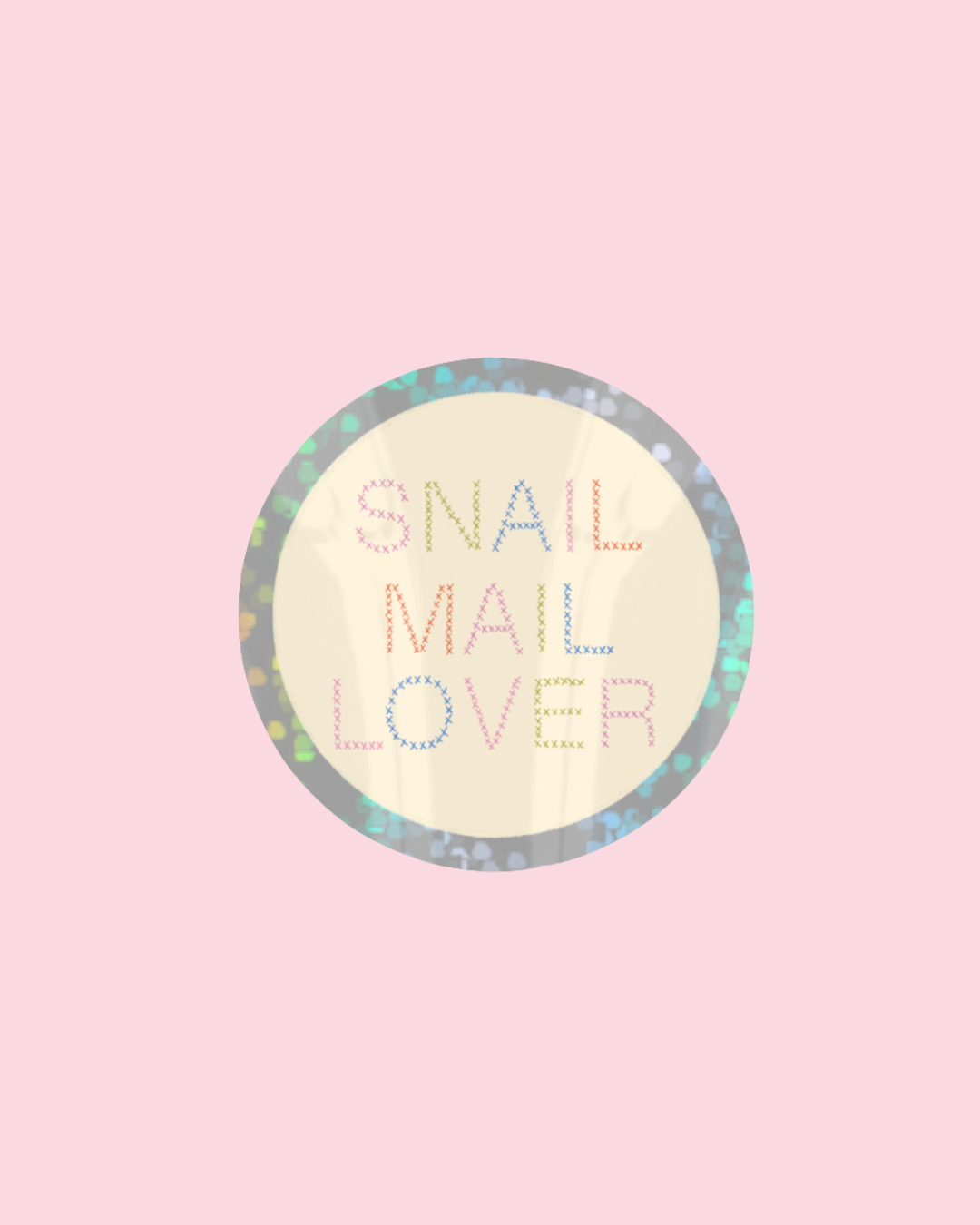 Sticker - snail mail lover