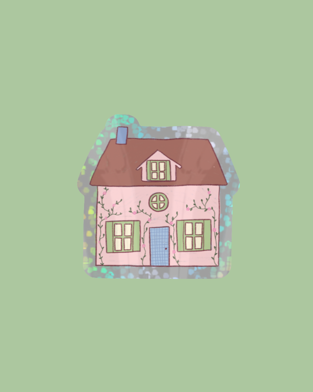 Sticker - whimsical home