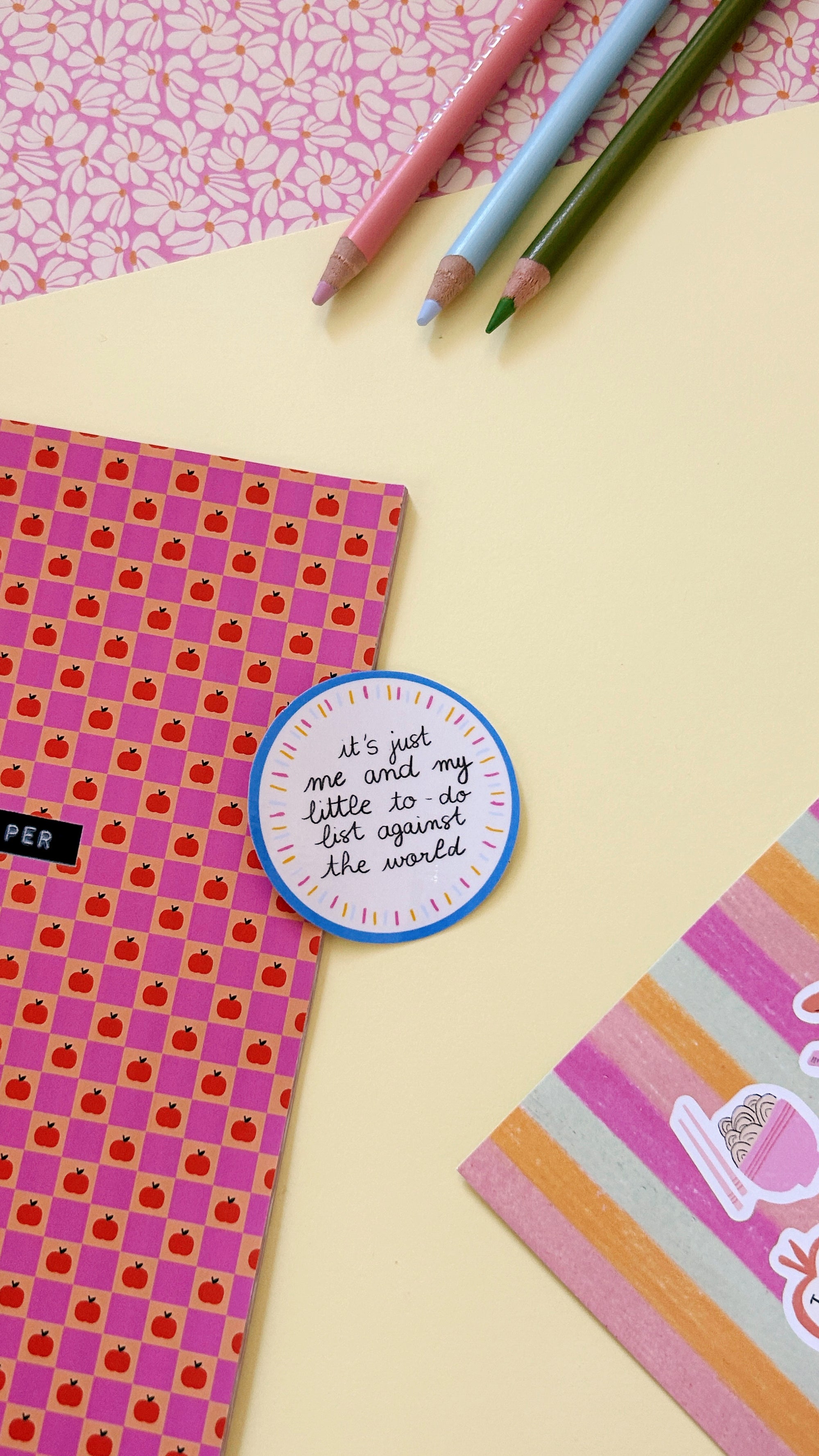 To-do list sticker