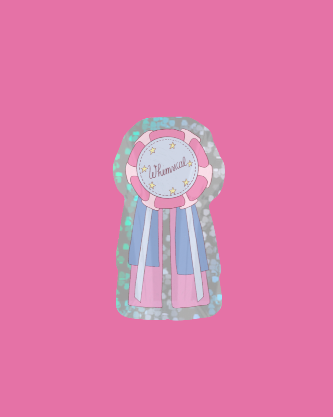 Sticker rosette whimsical