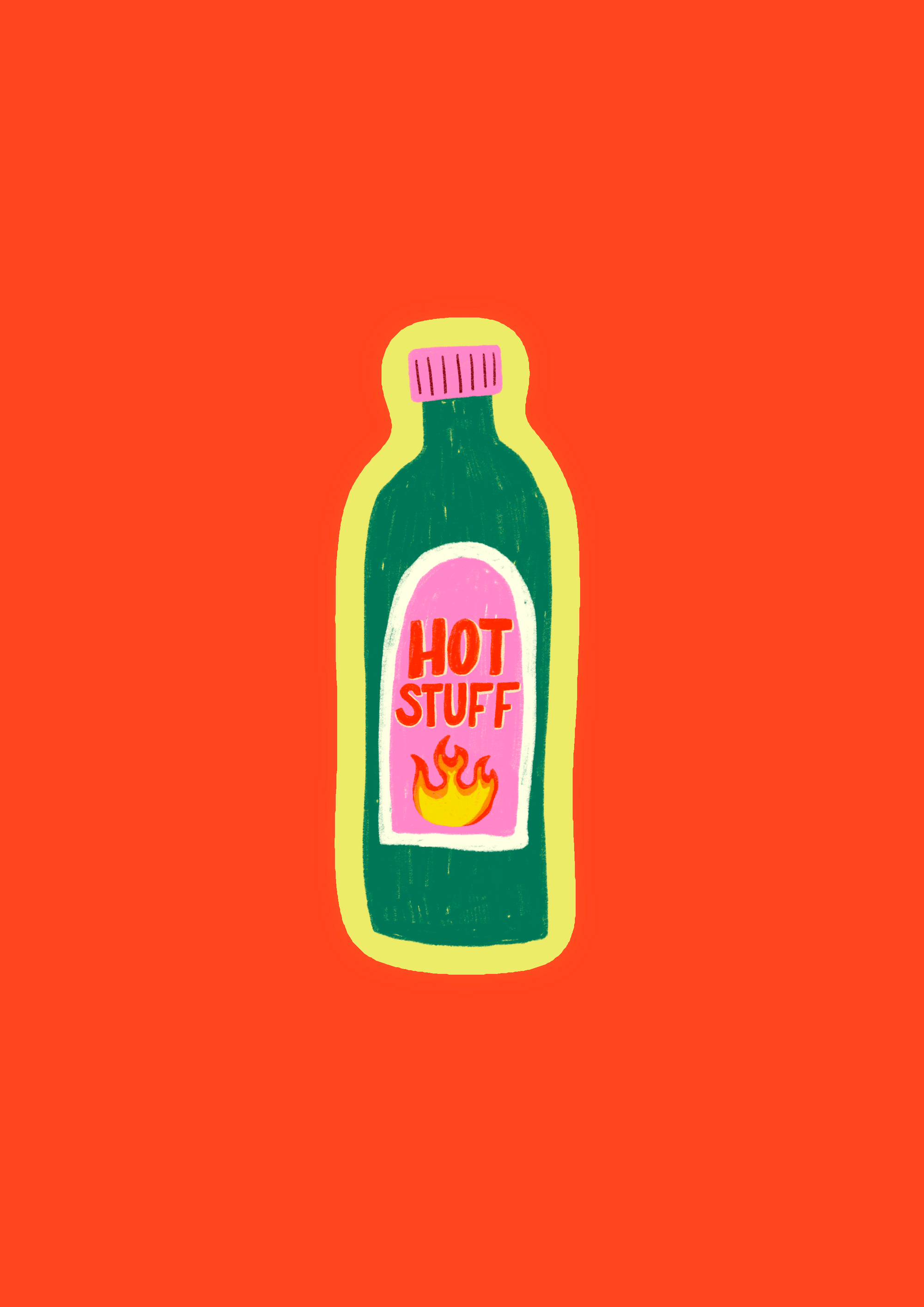 Sticker hot stuff 🌶️