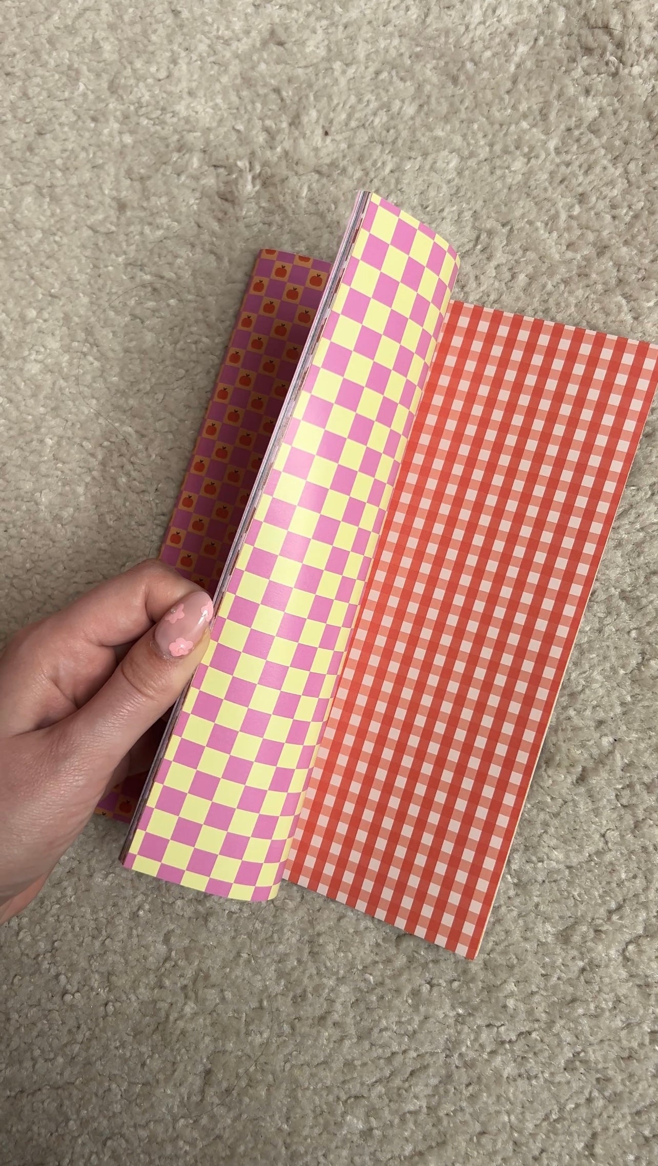 Scrapbook paper A5 40 pages