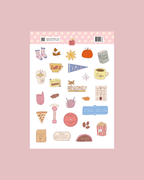 Planche stickers A5 Gilmore Girls inspiration