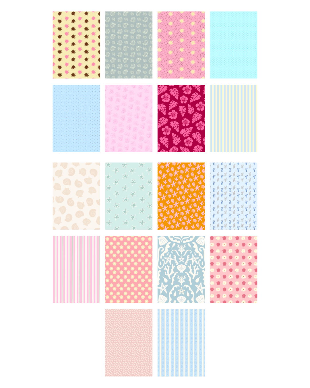 Scrapbook Paper Summer
