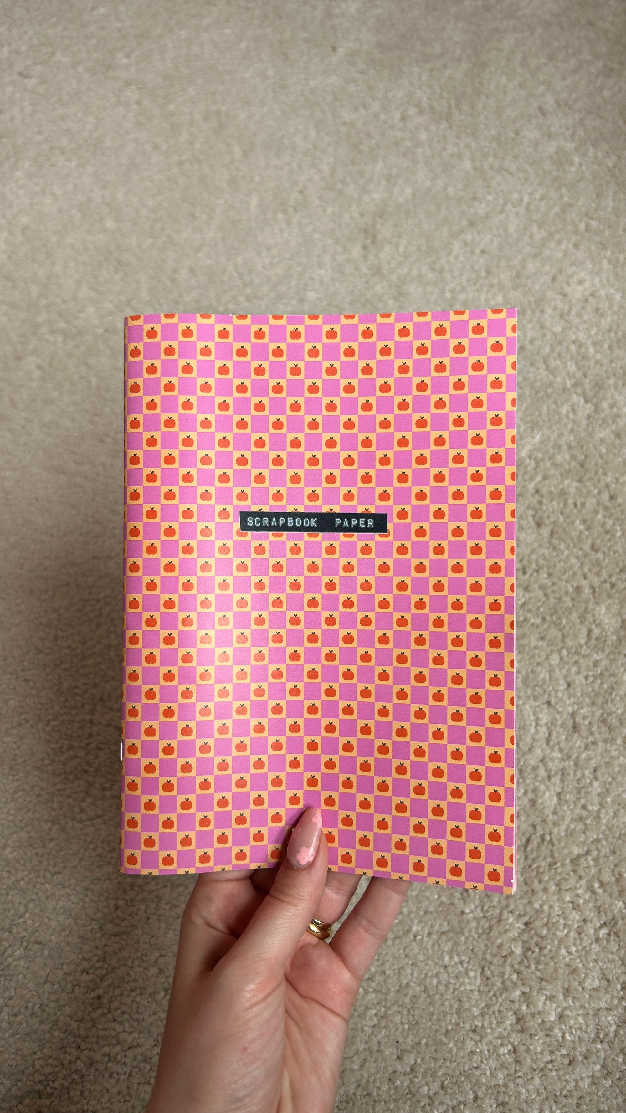 Scrapbook paper A5 40 pages