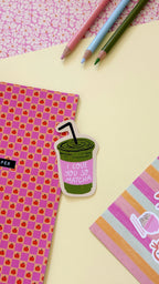 Matcha-Aufkleber 🍵