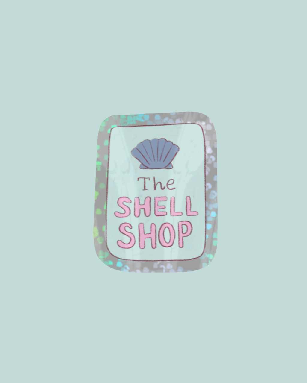 Sticker - shell shop