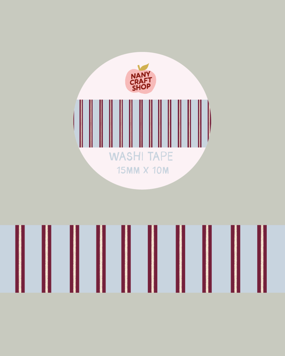 Washi Tape - Black and White Polka Dot