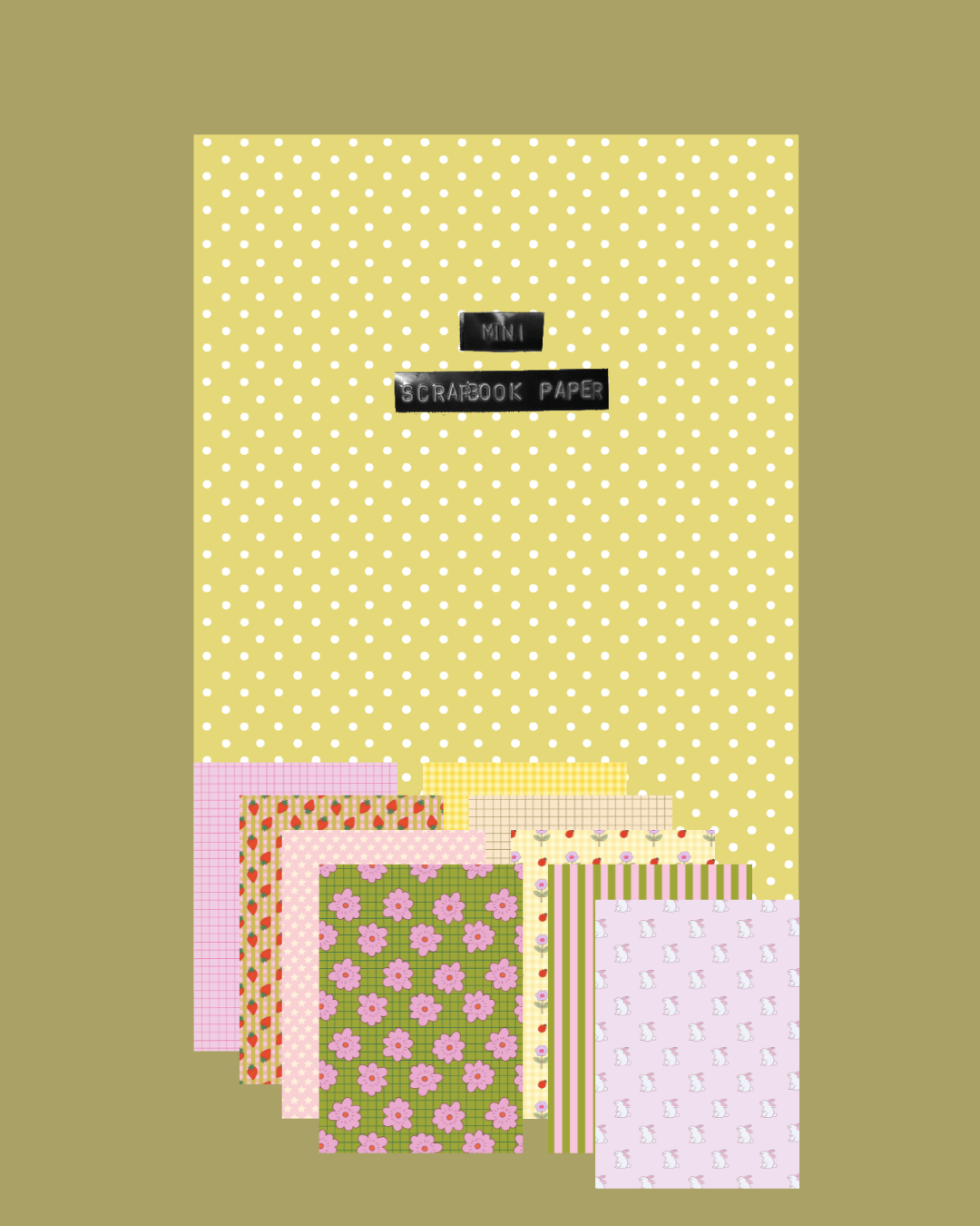 Scrapbook Paper Avril