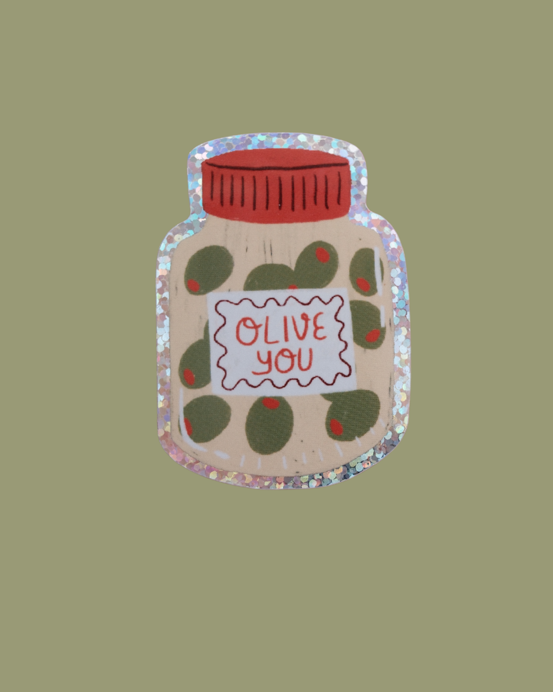 Olive du Aufkleber 🫒