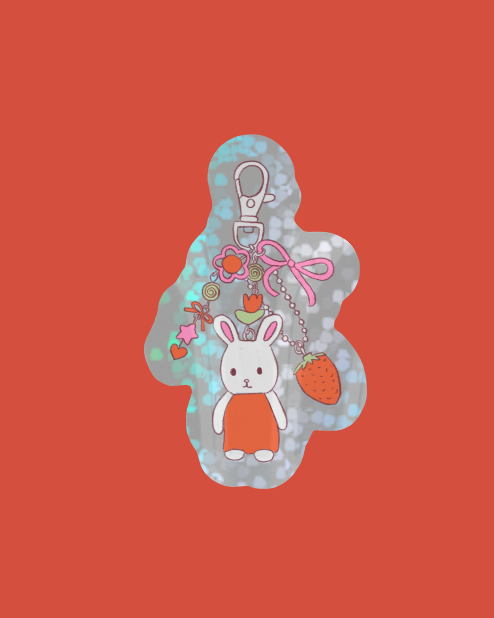Sticker porte clé