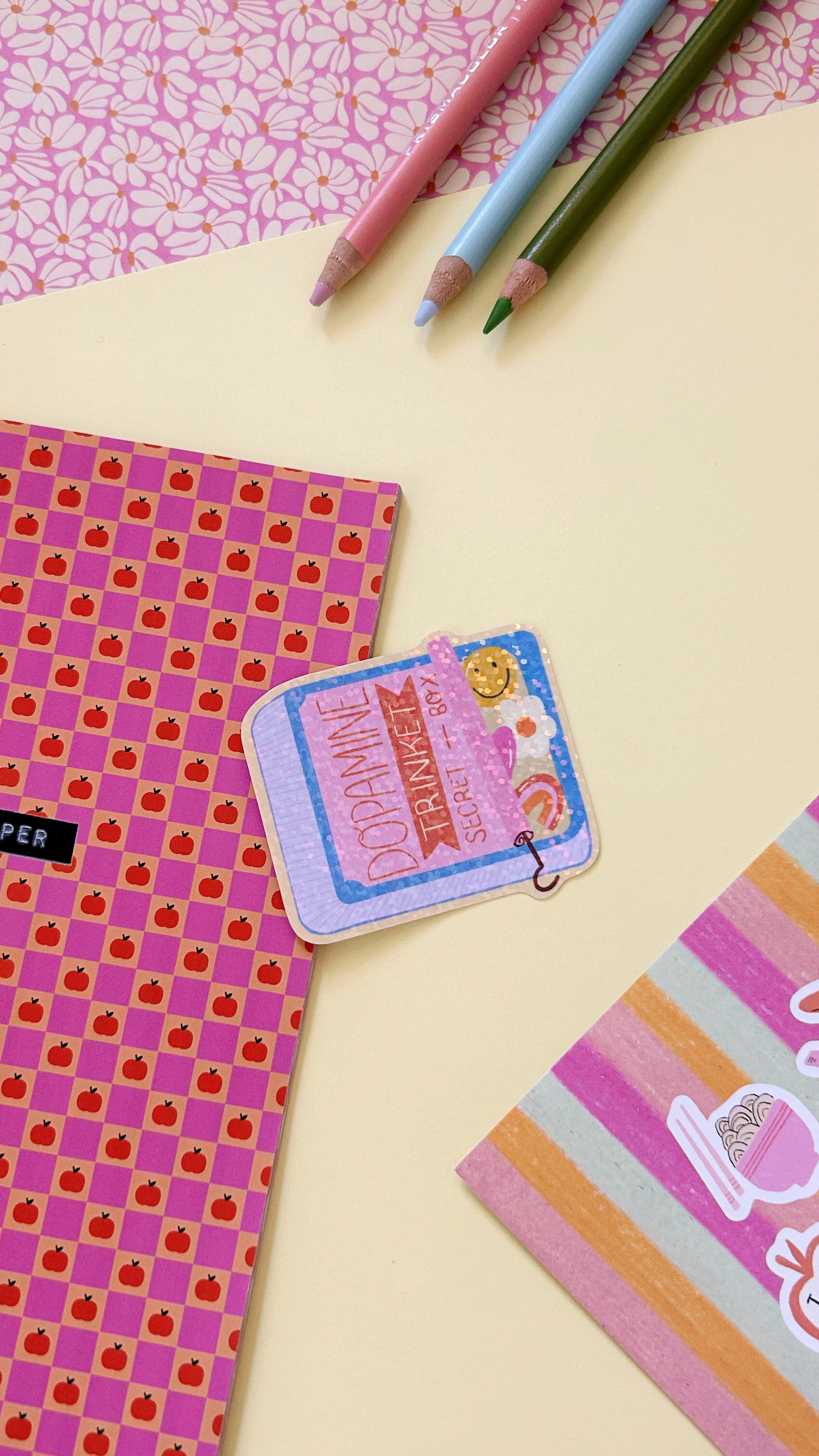 Sticker dopamine trinket 😊
