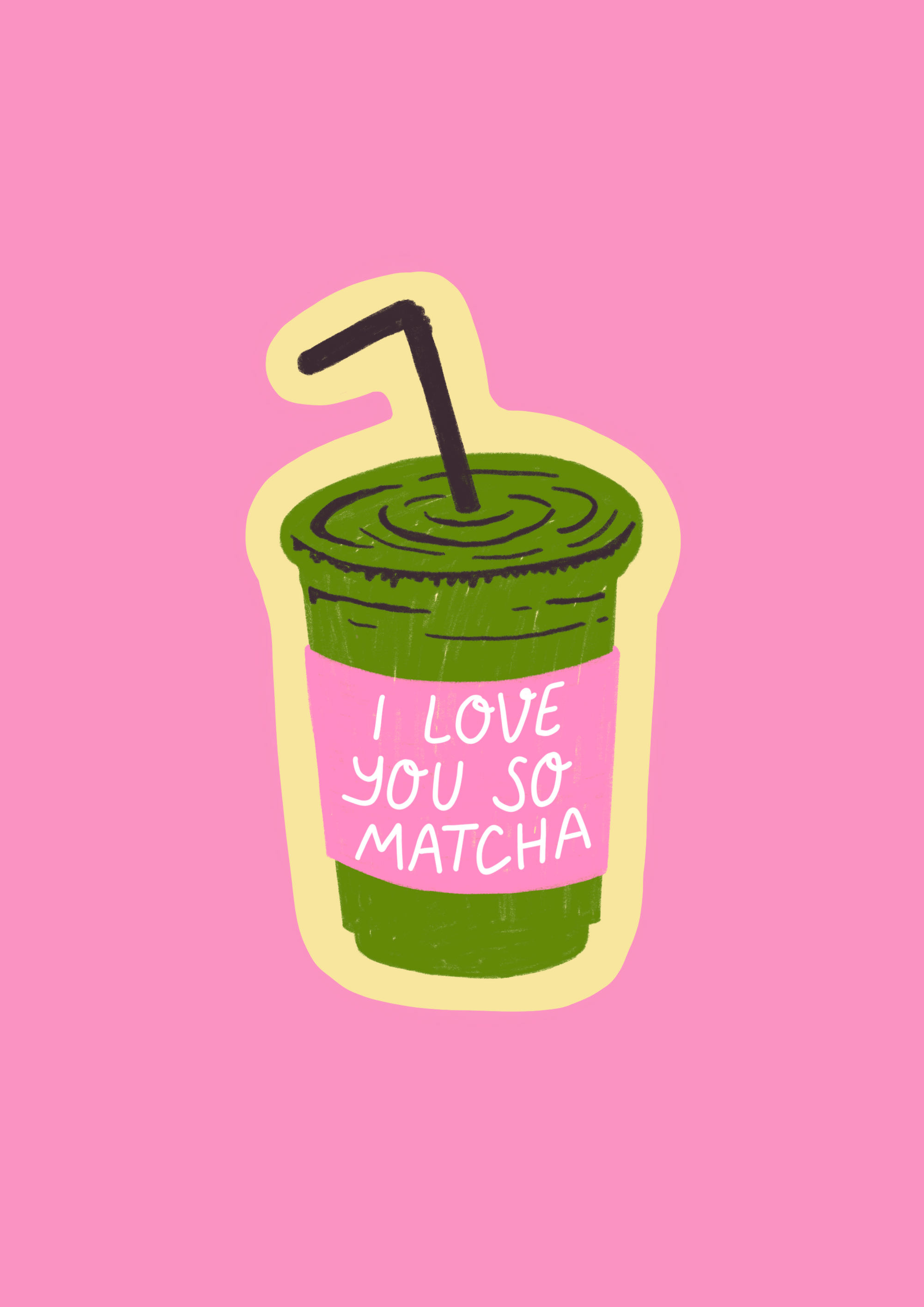 Sticker matcha 🍵