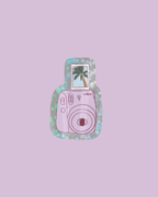 Sticker - polaroid été
