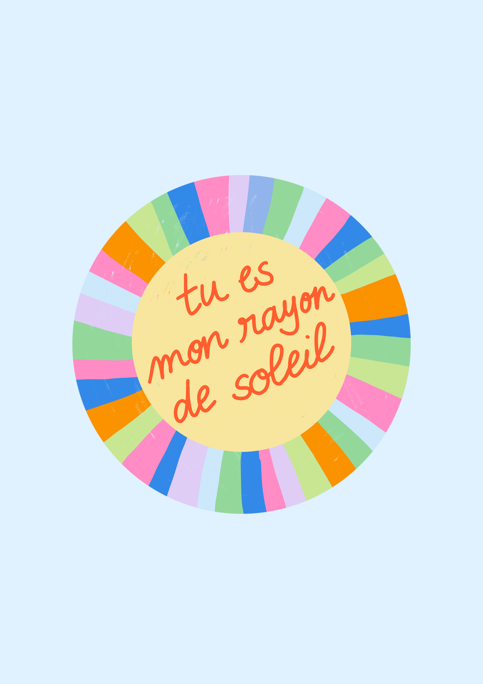 Sticker soleil ☀️
