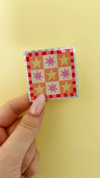 Prismatischer Sternaufkleber 🌟