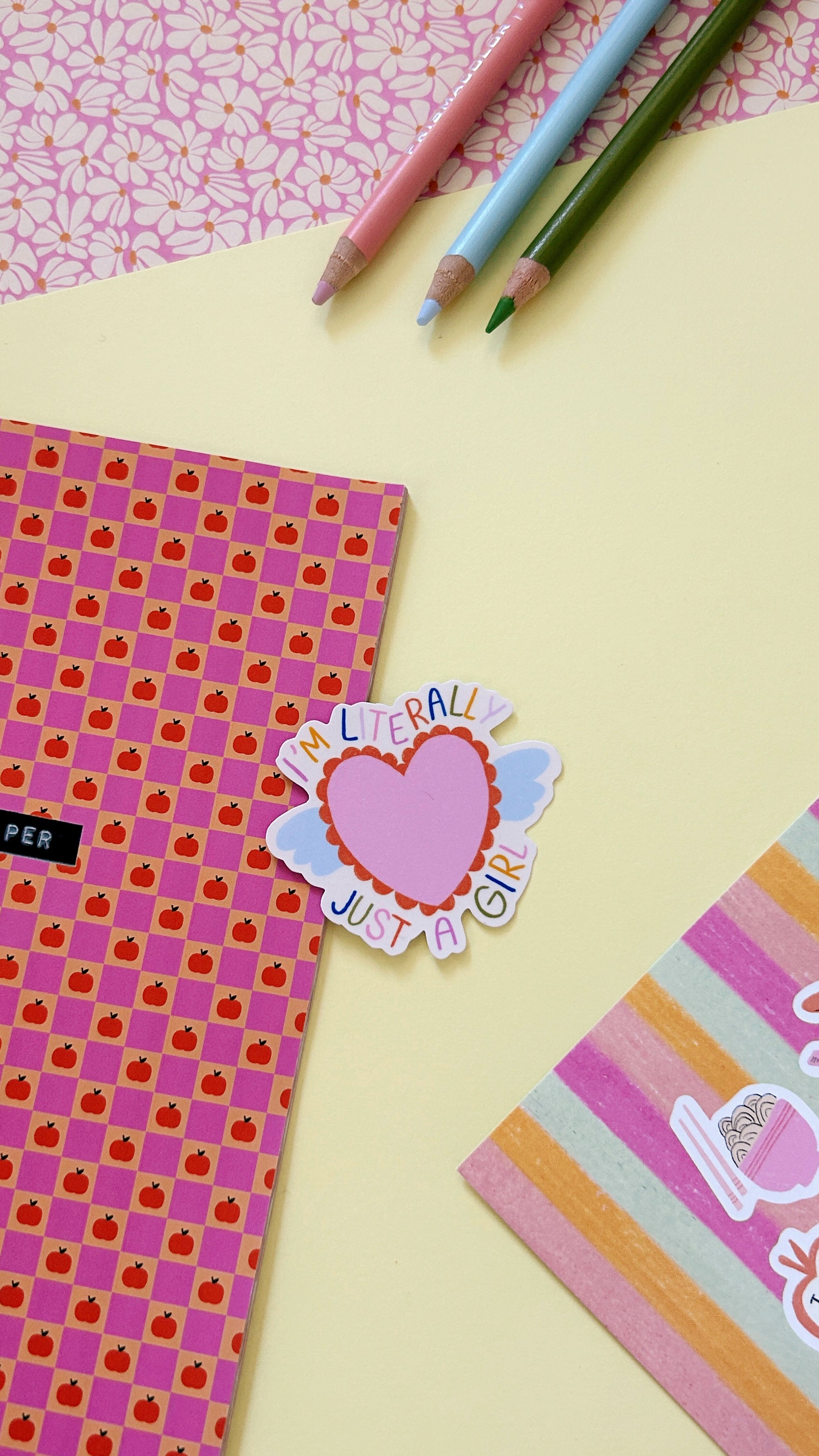Angel Girl Sticker