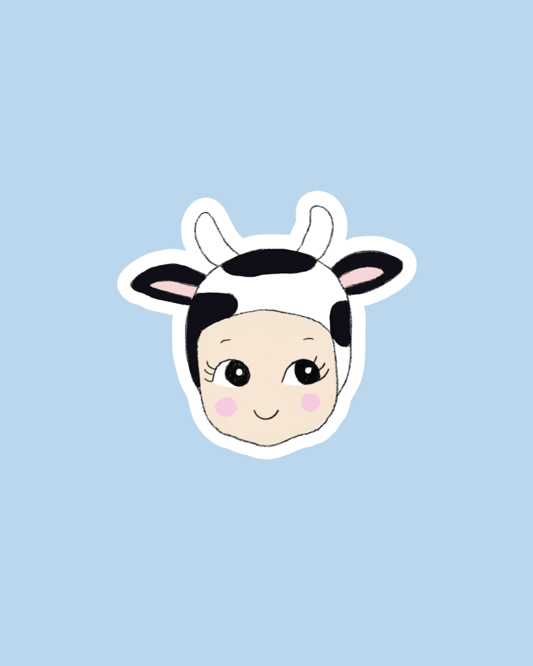 Sticker Baby Vache 🐮