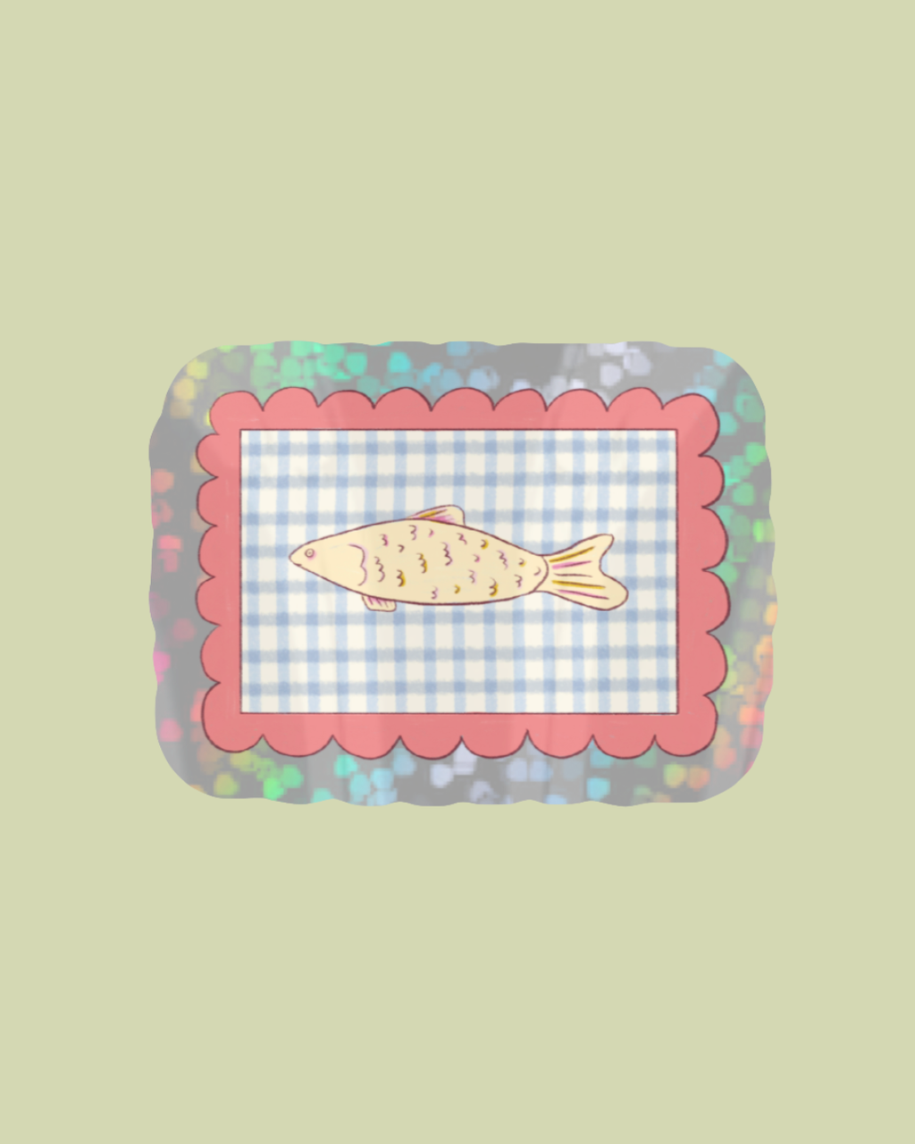 Sticker - poisson