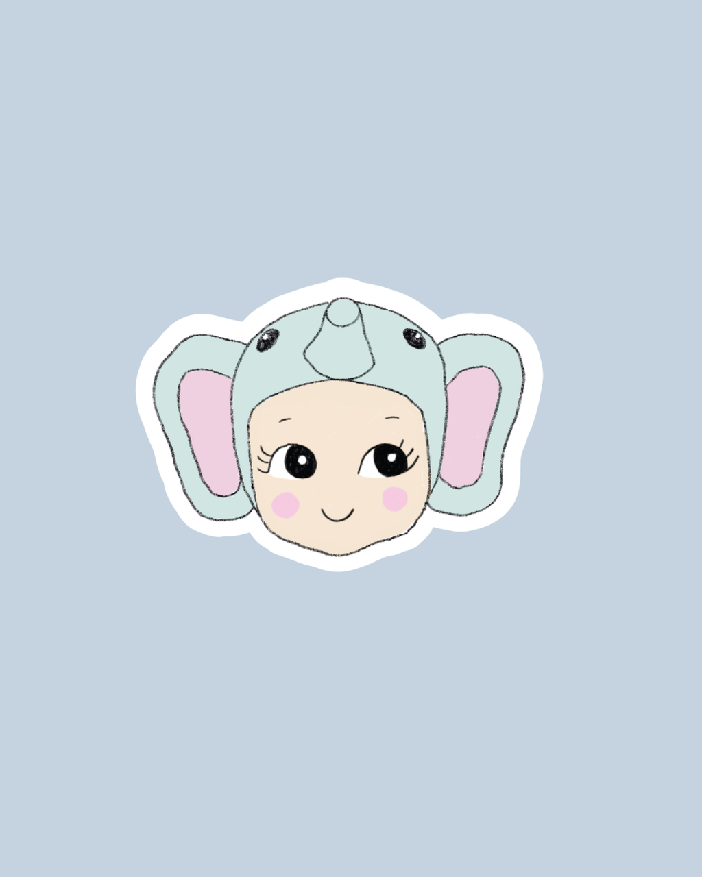 Sticker Baby Éléphant 🐘