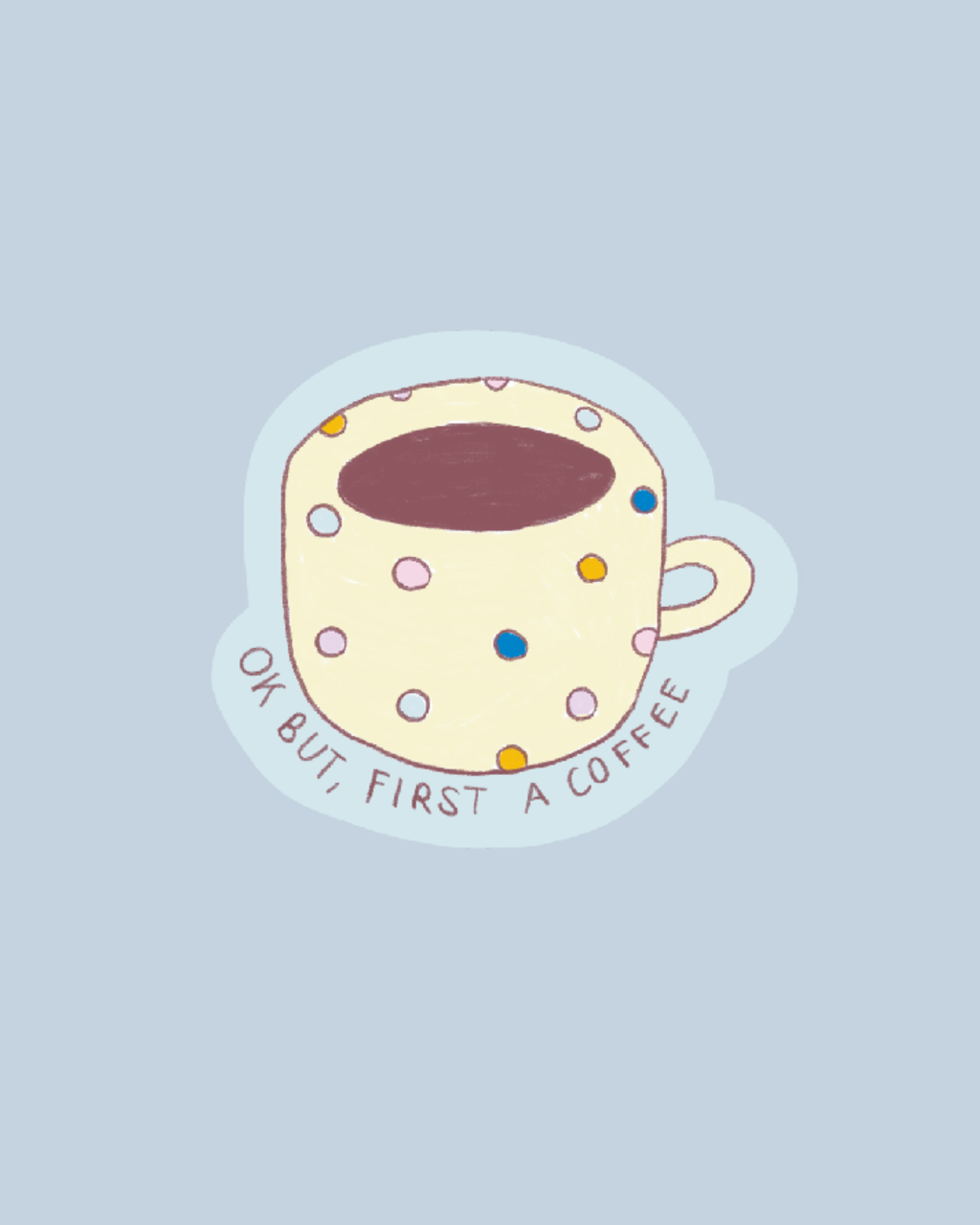 Sticker mug café ☕️