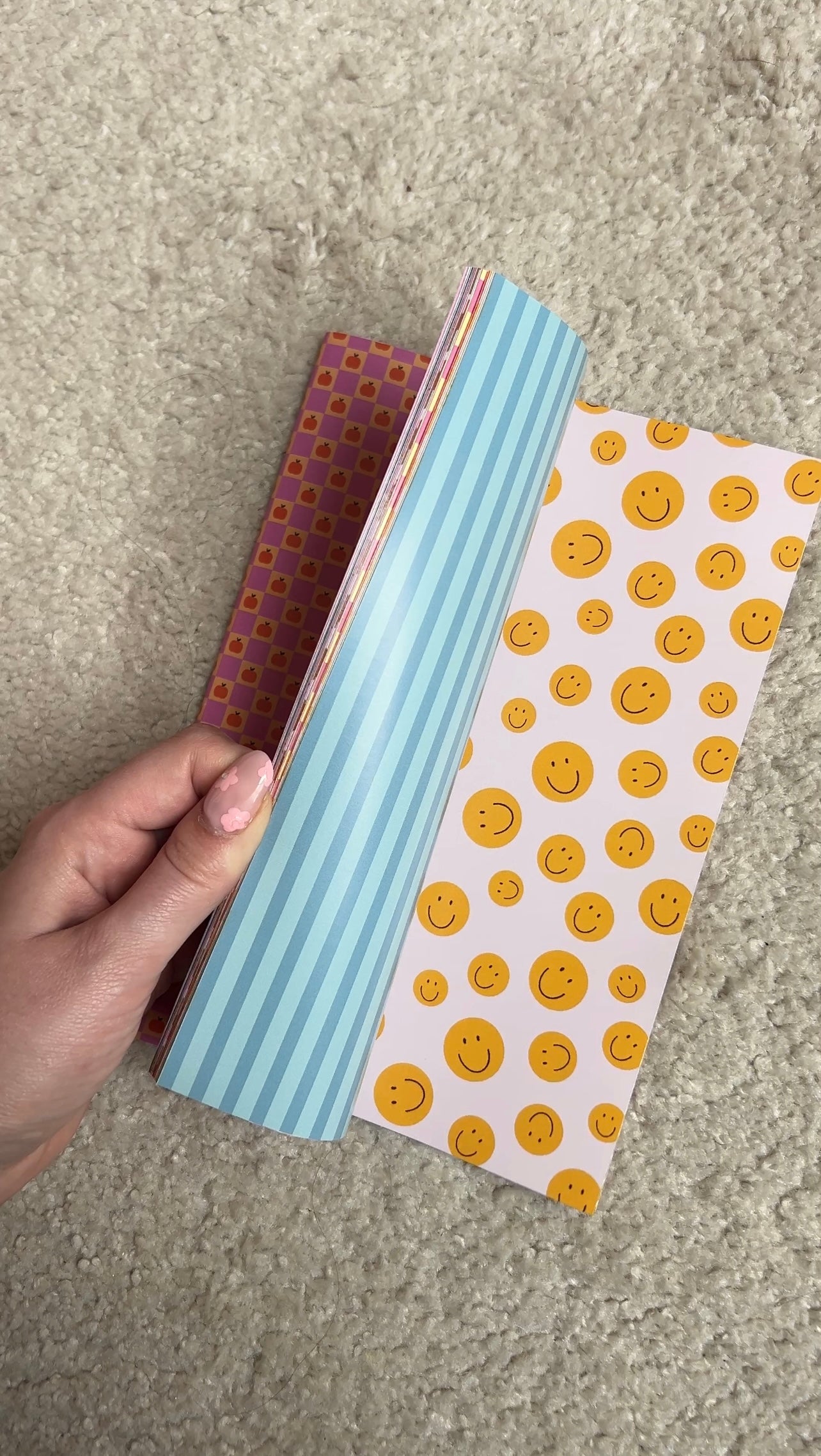 Scrapbook paper A5 40 pages