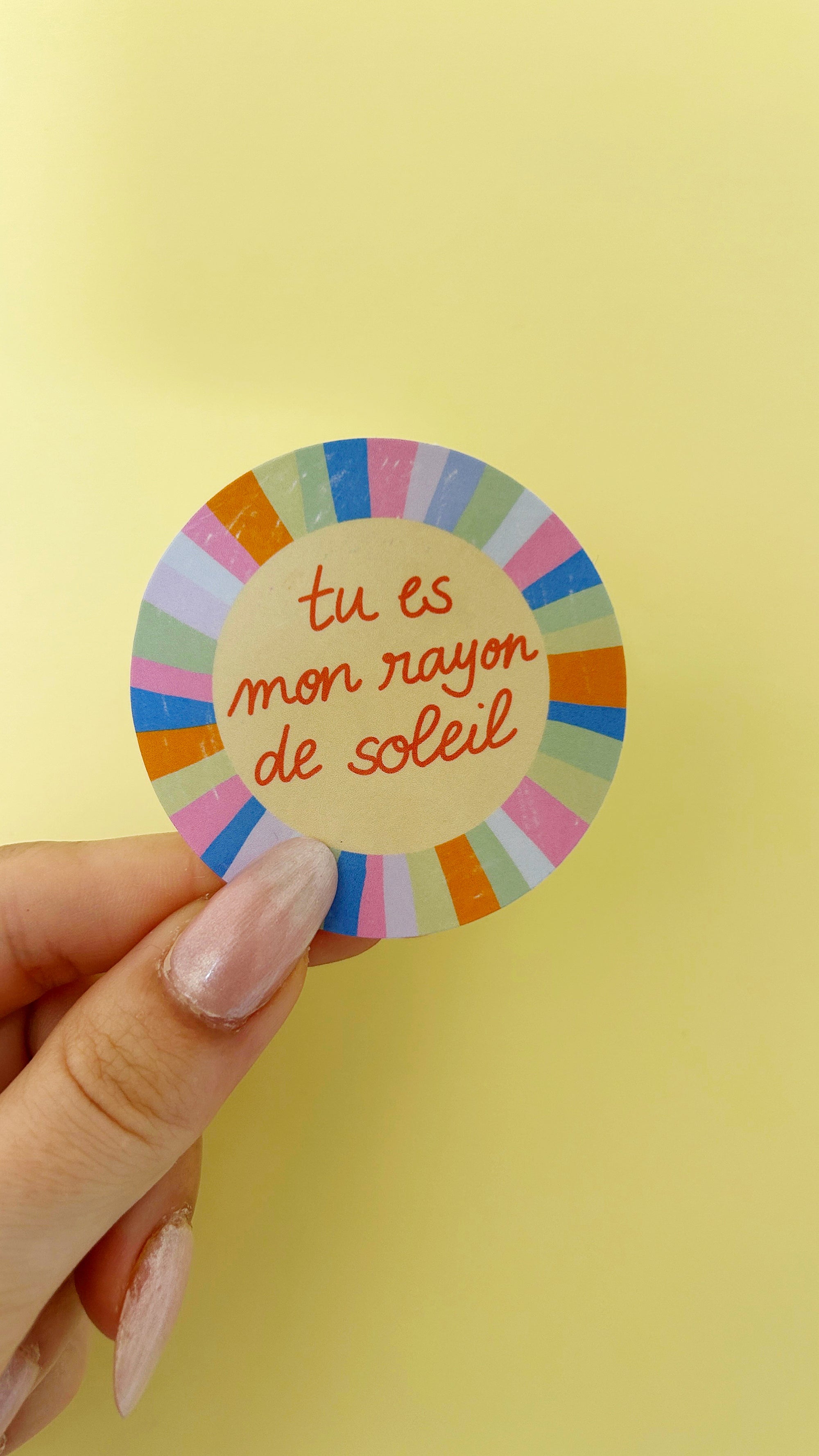 Sticker soleil ☀️