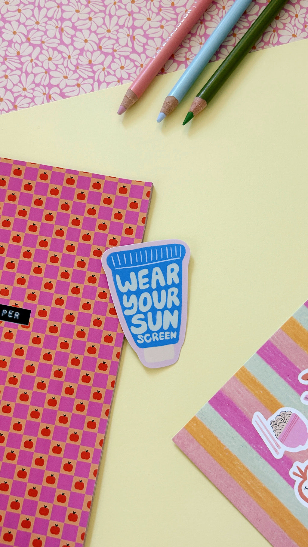 Sticker sunscreen ☀️