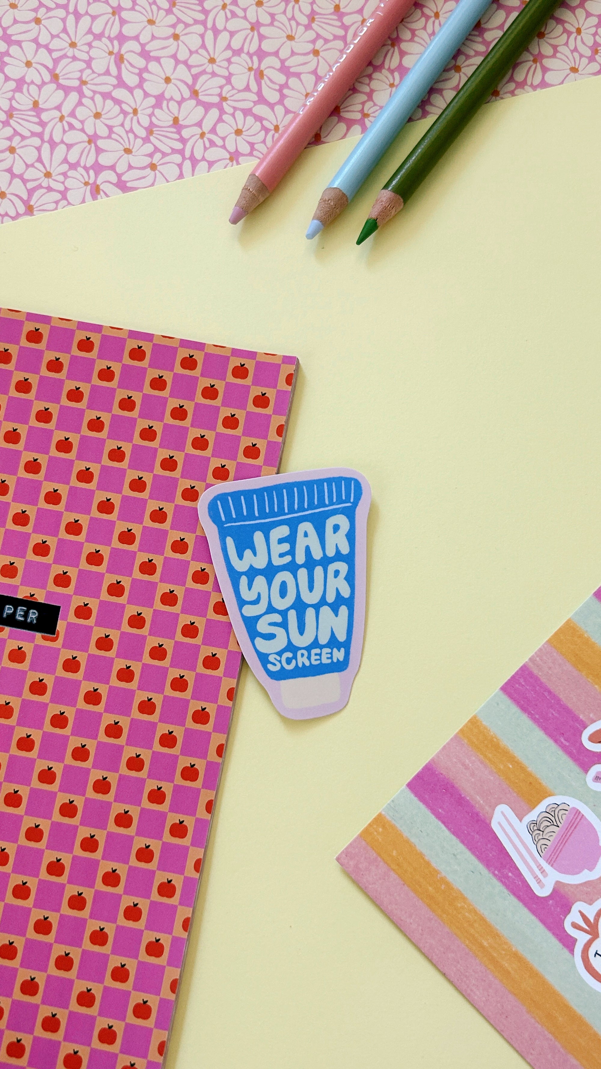Sticker sunscreen ☀️