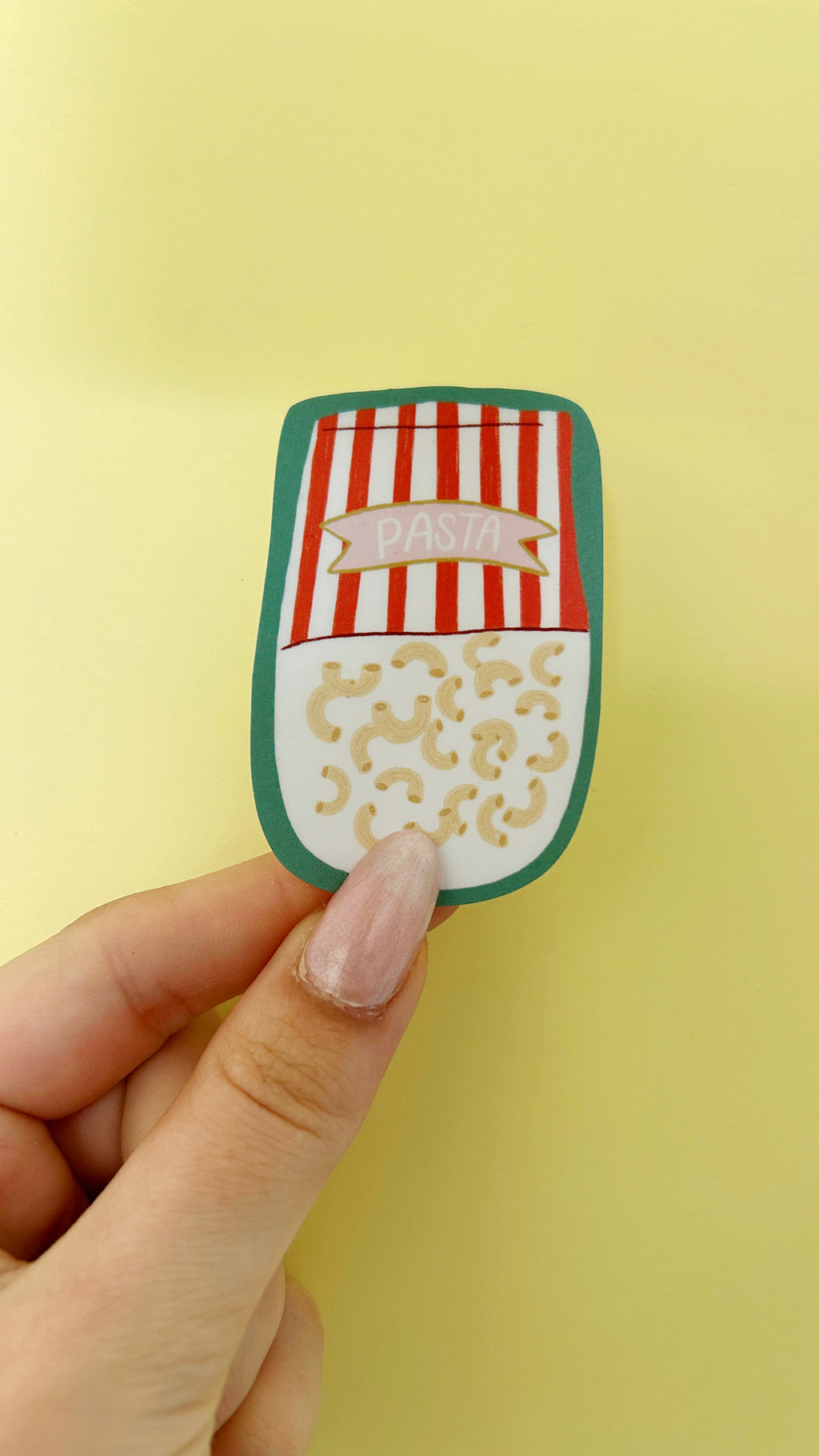 Sticker pasta 🍝