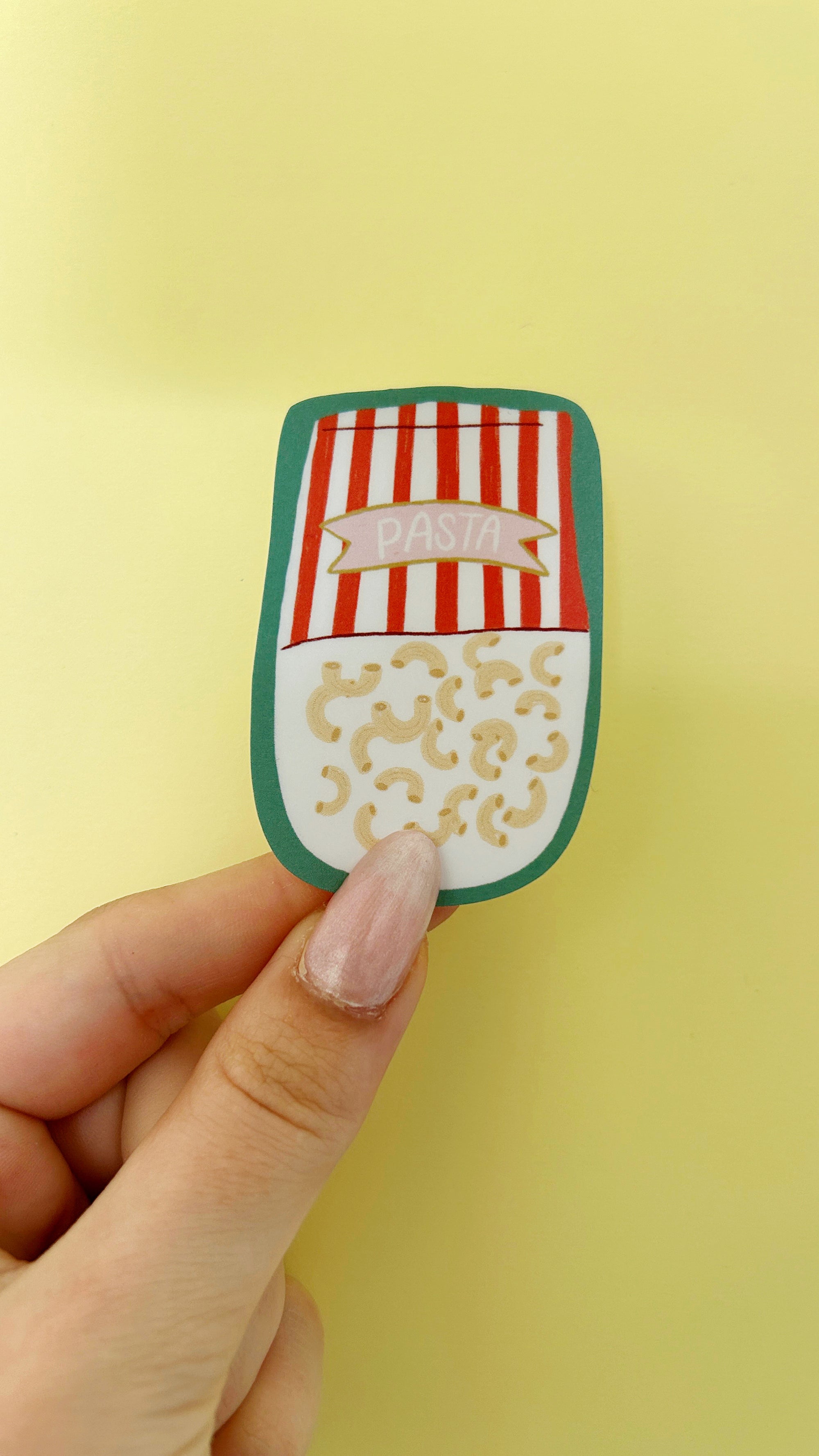 Sticker pasta 🍝