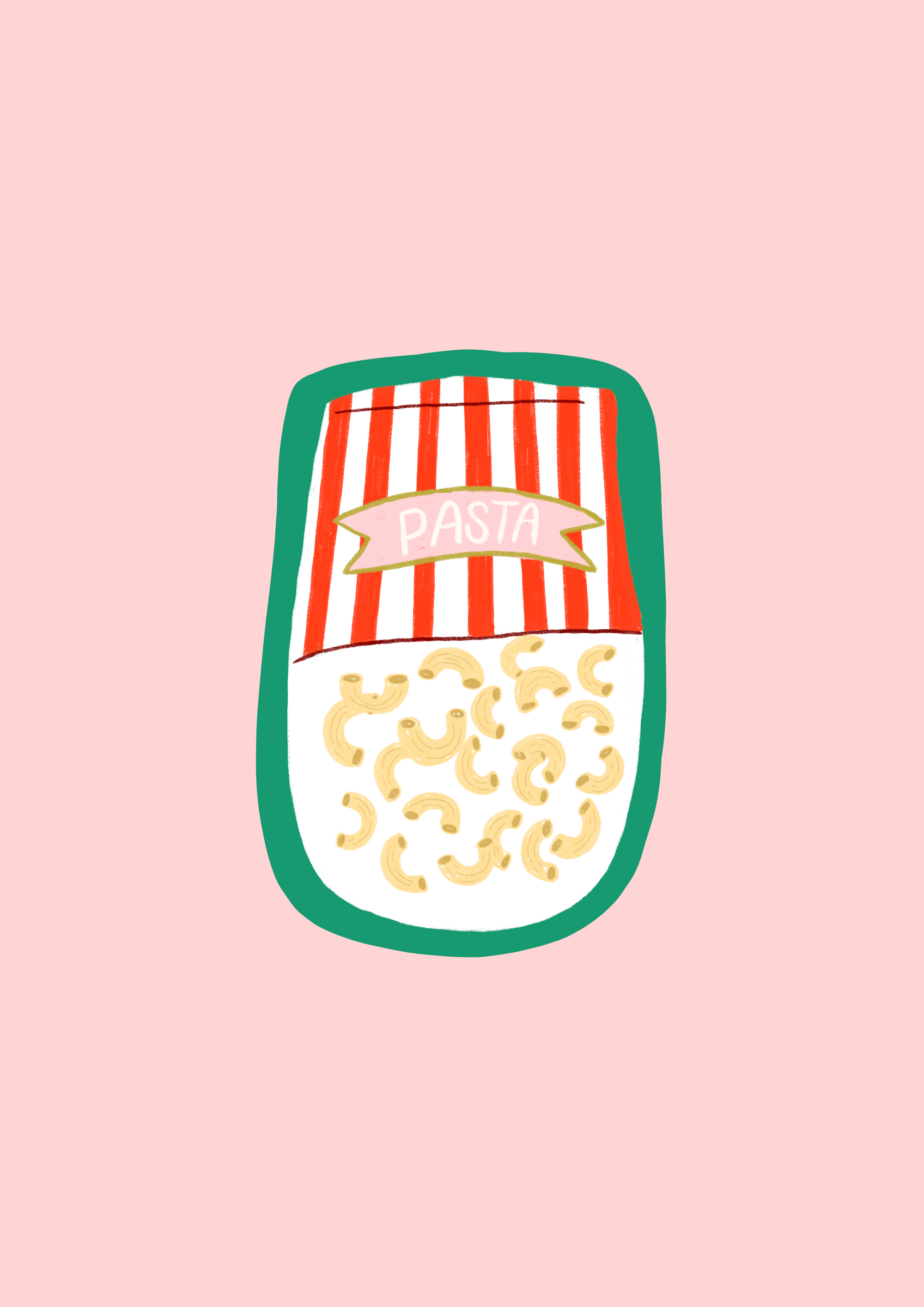 Sticker pasta 🍝