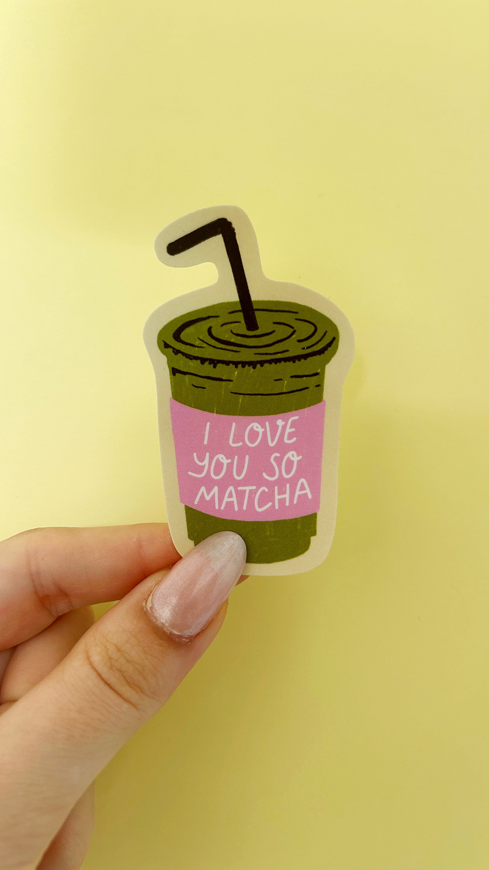 Sticker matcha 🍵
