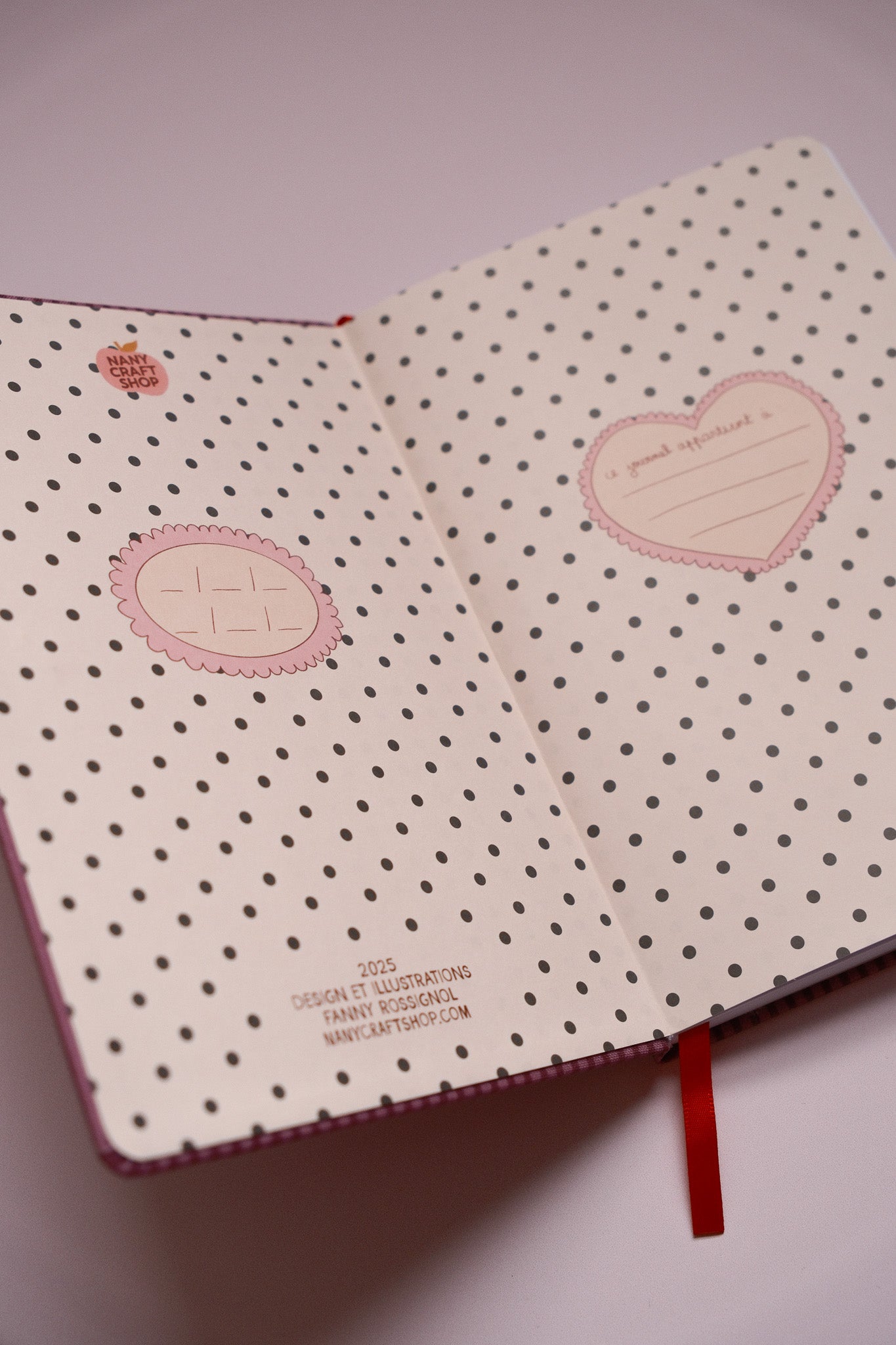 My Junk Journal Berry Stripes