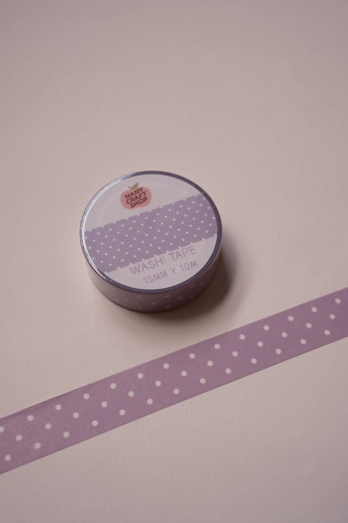 Washi Tape - polka dot violet