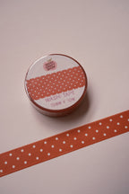 Washi Tape - polka dot rouge