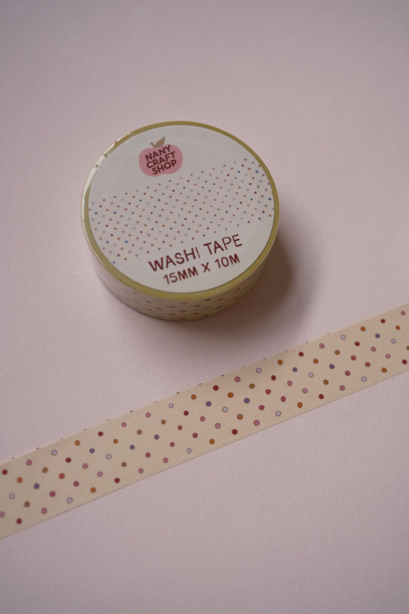 Washi Tape - Polka Dot Multicolore