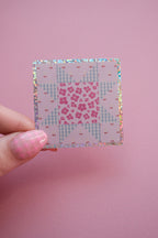 Sticker Patchwork rose 💕