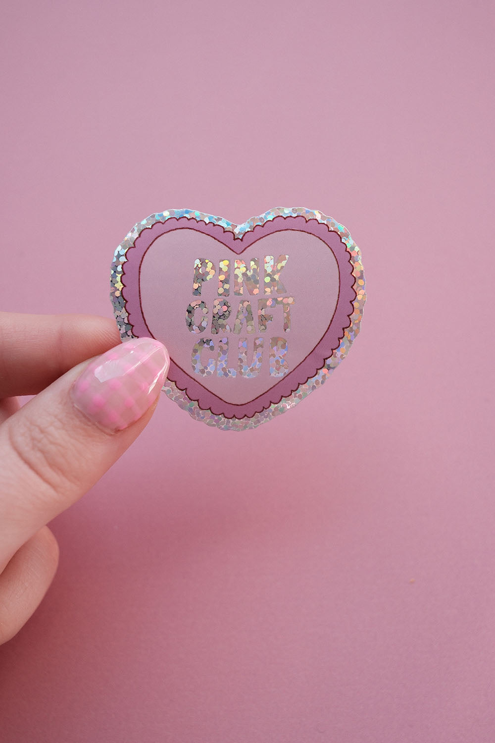 Sticker Pink Craft Club