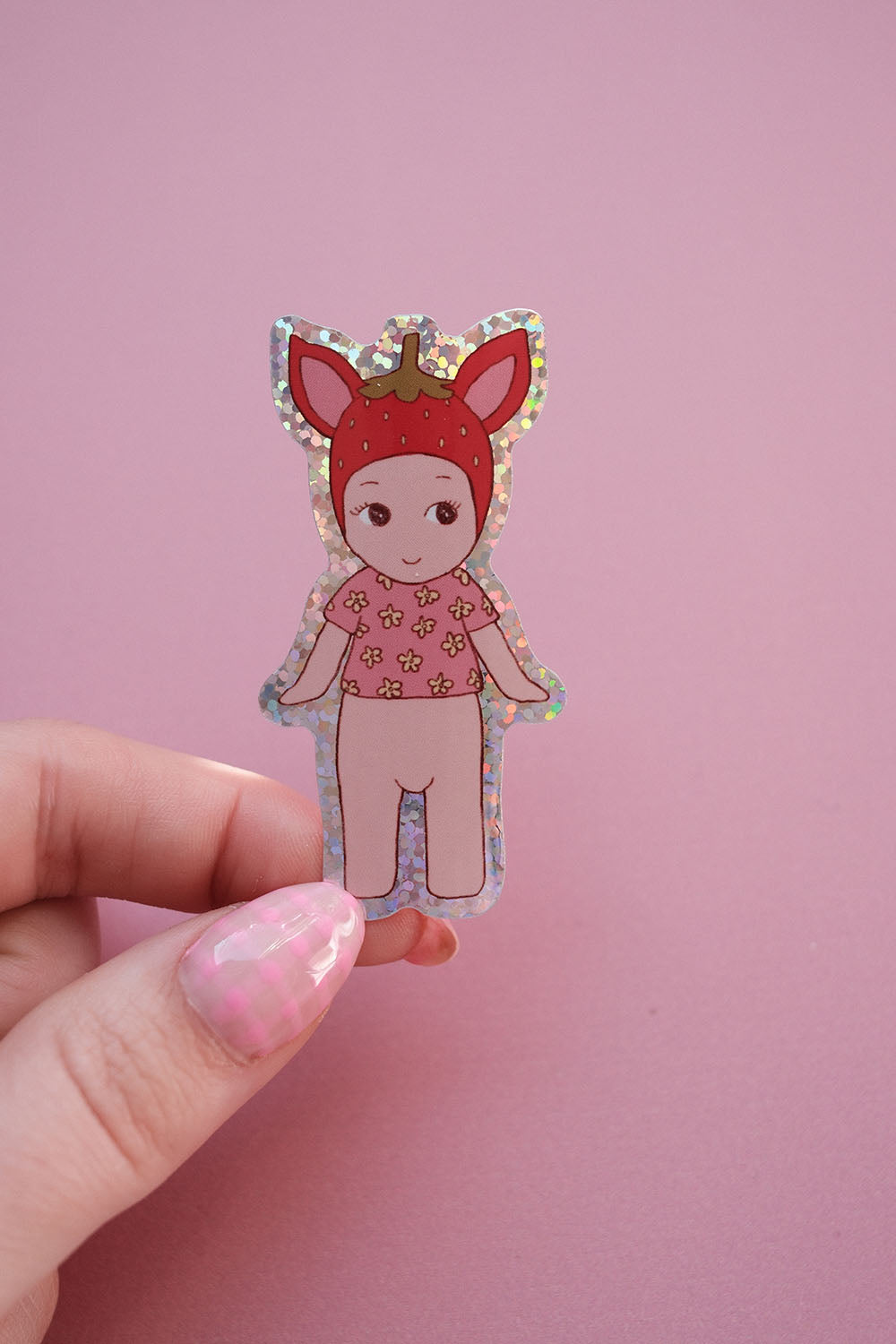 Sticker Mini Baby Fraise