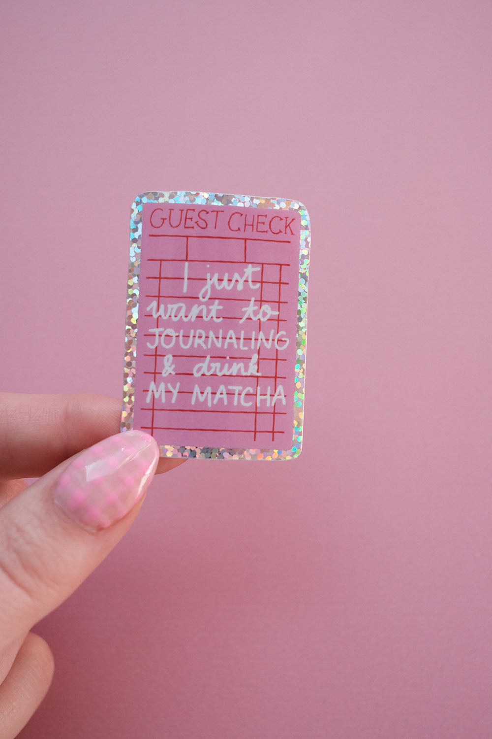Sticker Liste Matcha