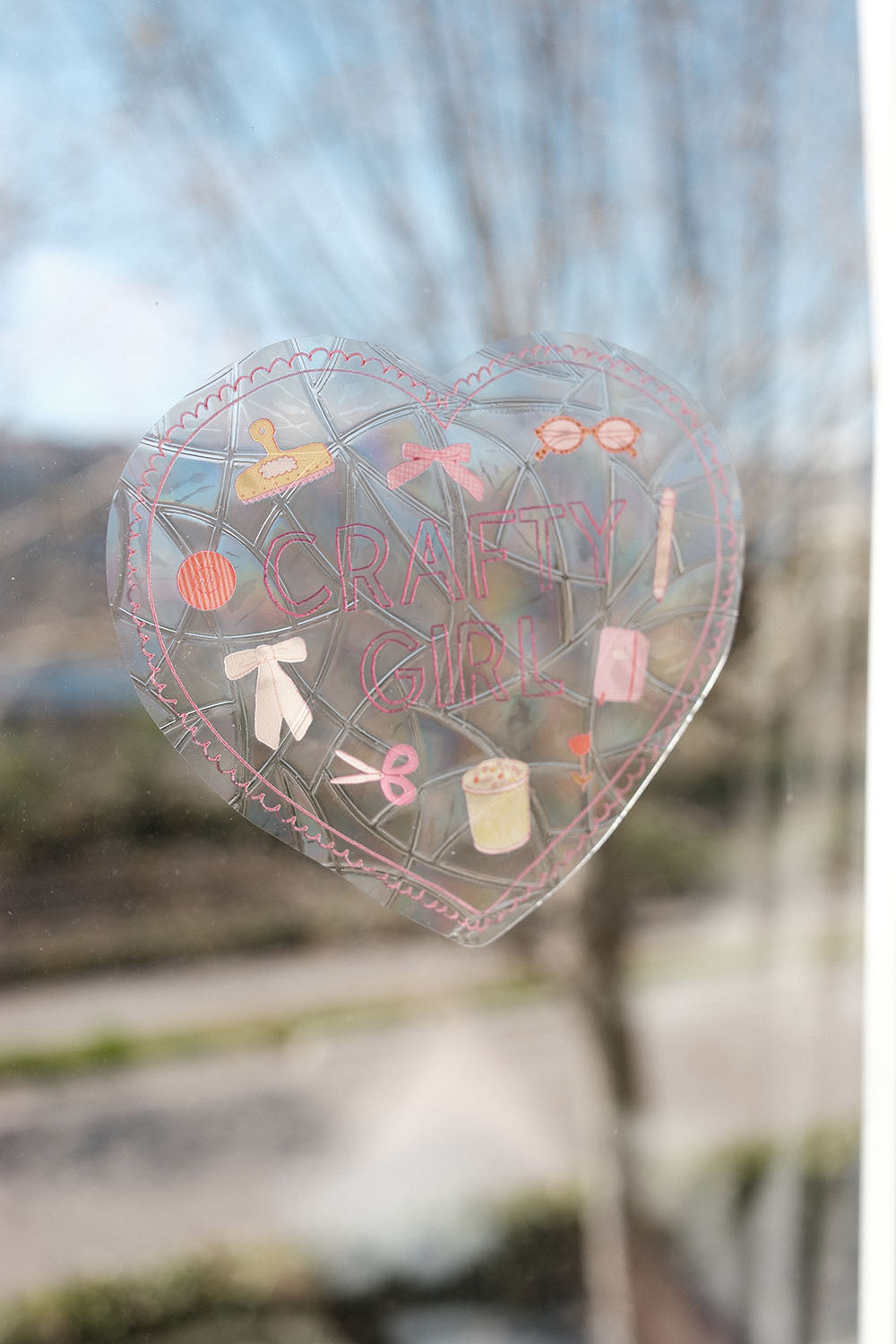 Suncatcher Crafty Girl ✨