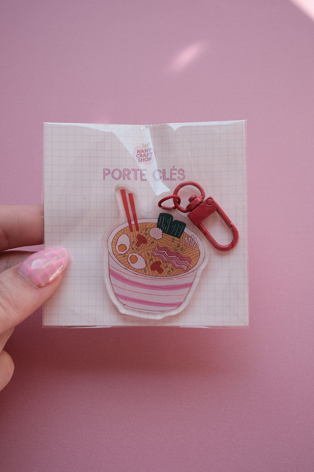 Porte clé - bol de ramen 🍜