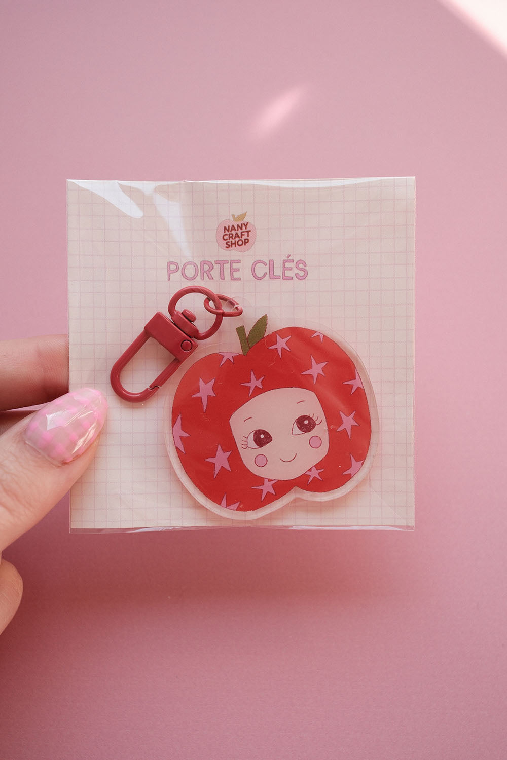 Porte clé - baby pomme