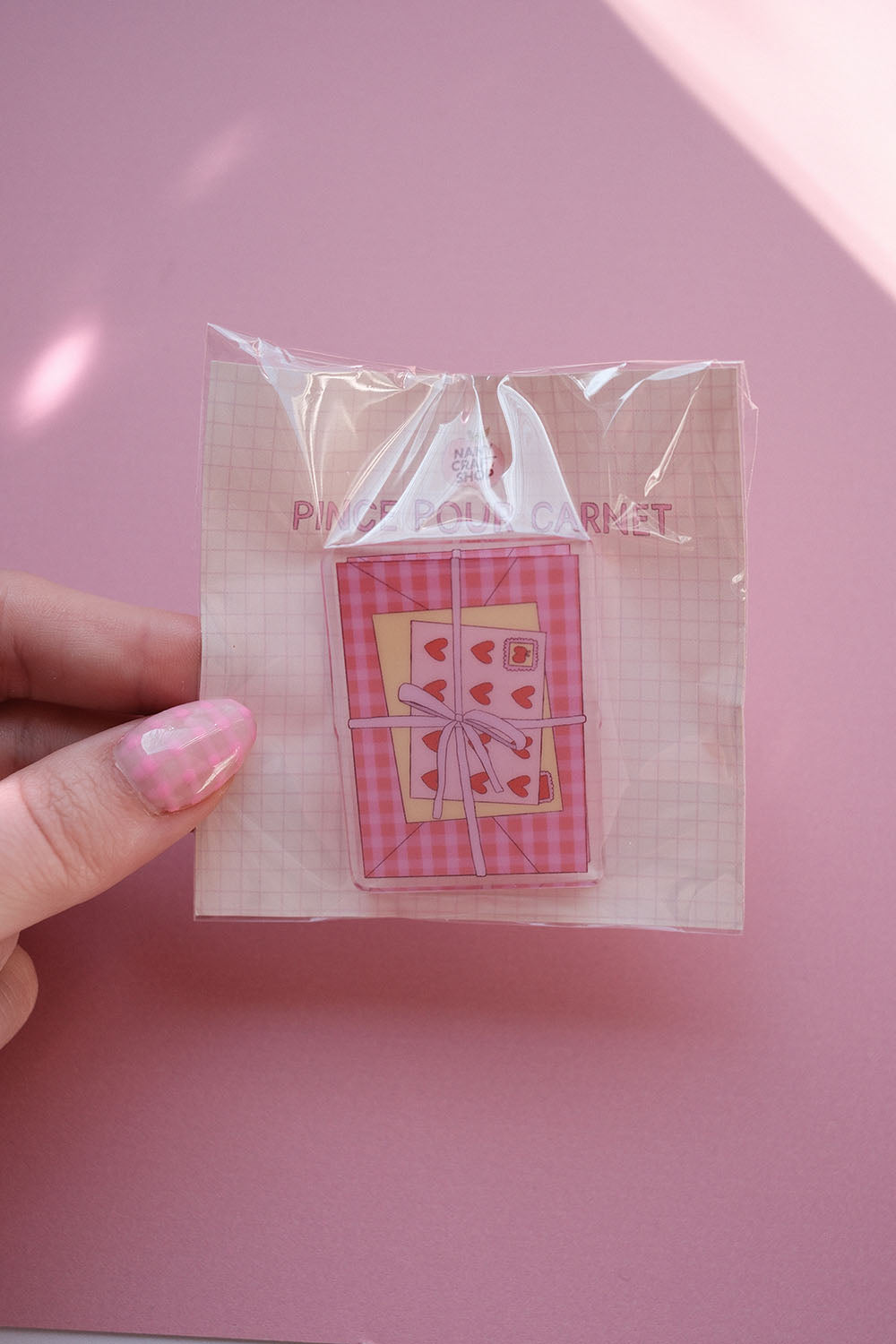 Pince pour carnet - snail mail 🐌