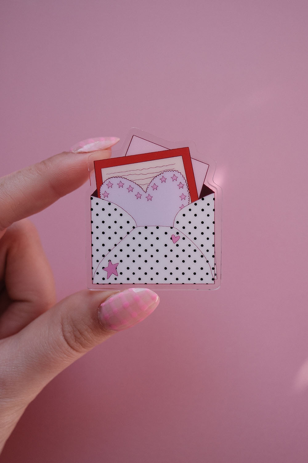 Pince pour carnet - lettres 💌